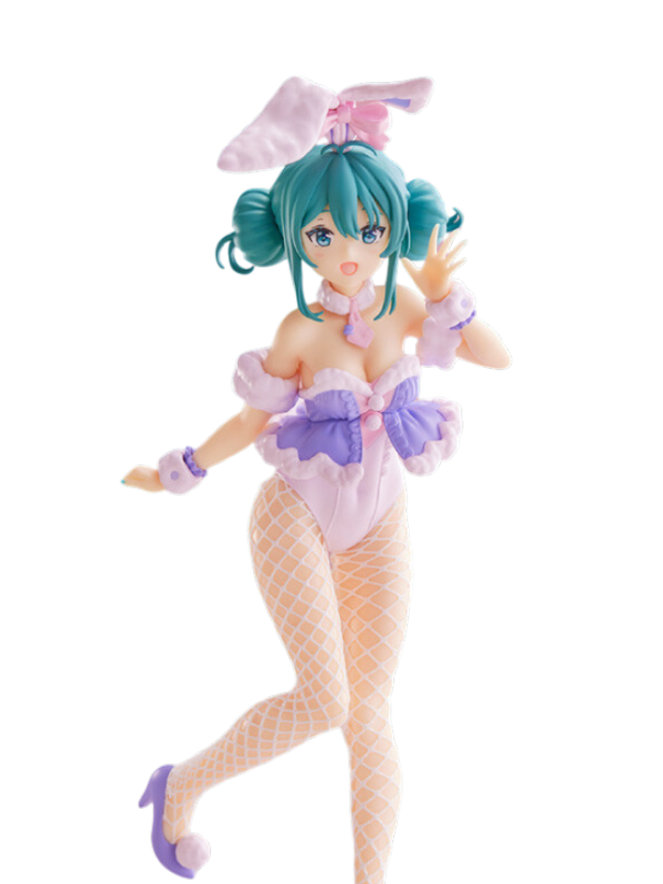 Vocaloid - Hatsune Miku (White Bunny Lavender Ver.) - Prize Figure BiCute Bunnies by FuRyu