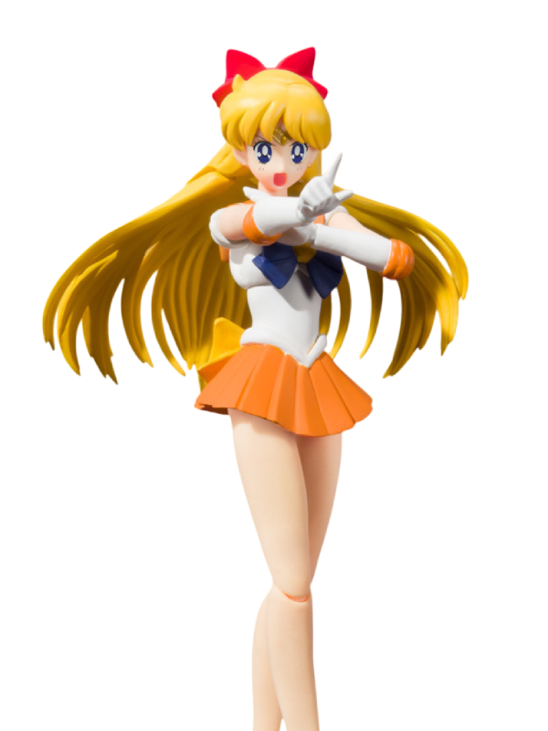 Sailor Moon - Artemis & Sailor Venus (Animation Color Edition) - S.H.Figuarts from Tamashii Nations by Bandai Spirits '20