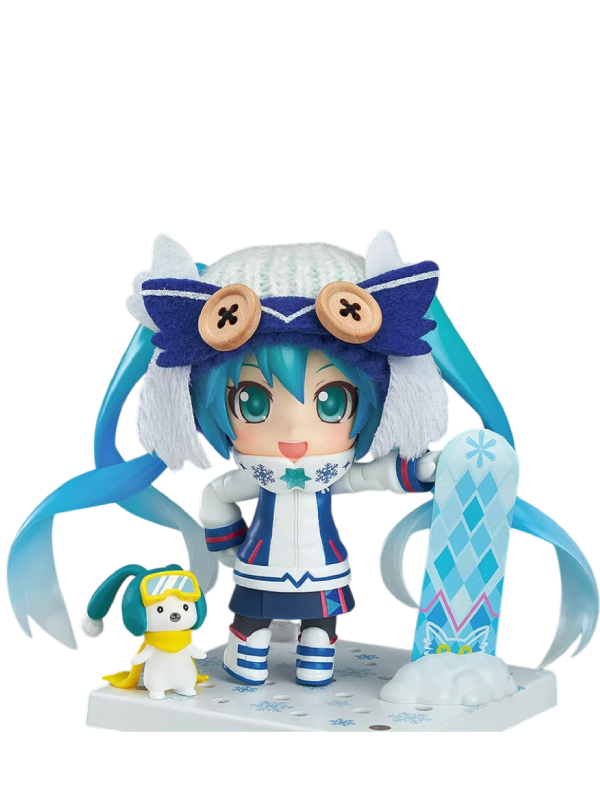 Vocaloid - Hatsune Miku & Rabbit Yukine (Snow Owl Ver.) - Nendoroid #570 by Good Smile Company '16