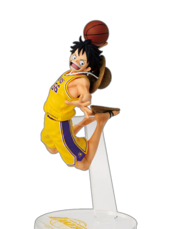 One Piece x NBA - Monkey D. Luffy (Los Angeles Lakers Ver.) - Master Stars Piece from Banpresto  by Bandai Spirits '26